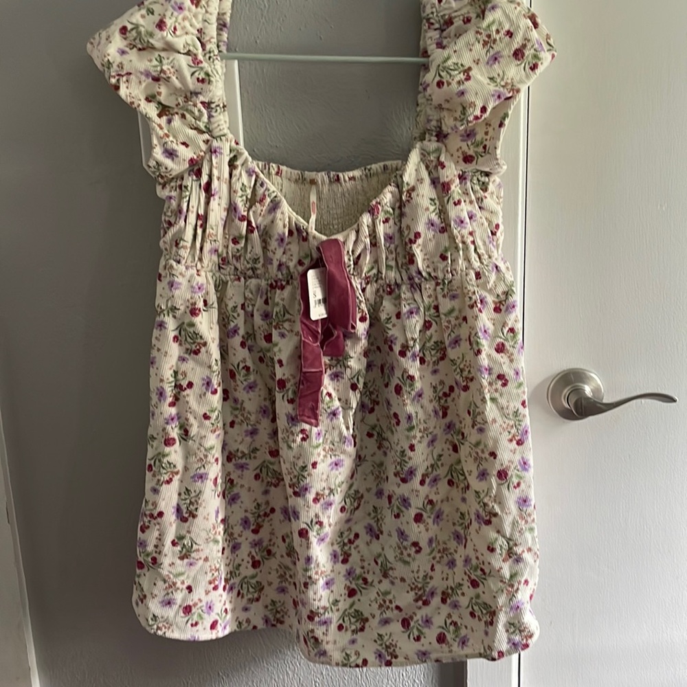 NWT Free People Corduroy Tunic